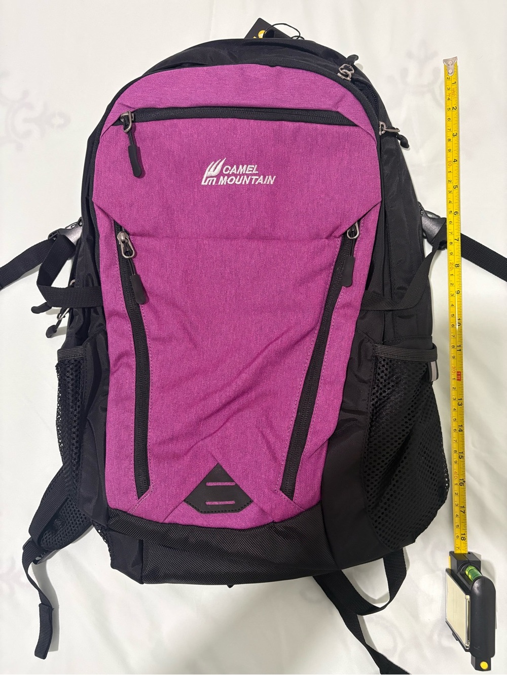 Women's Purple & Black Backpack